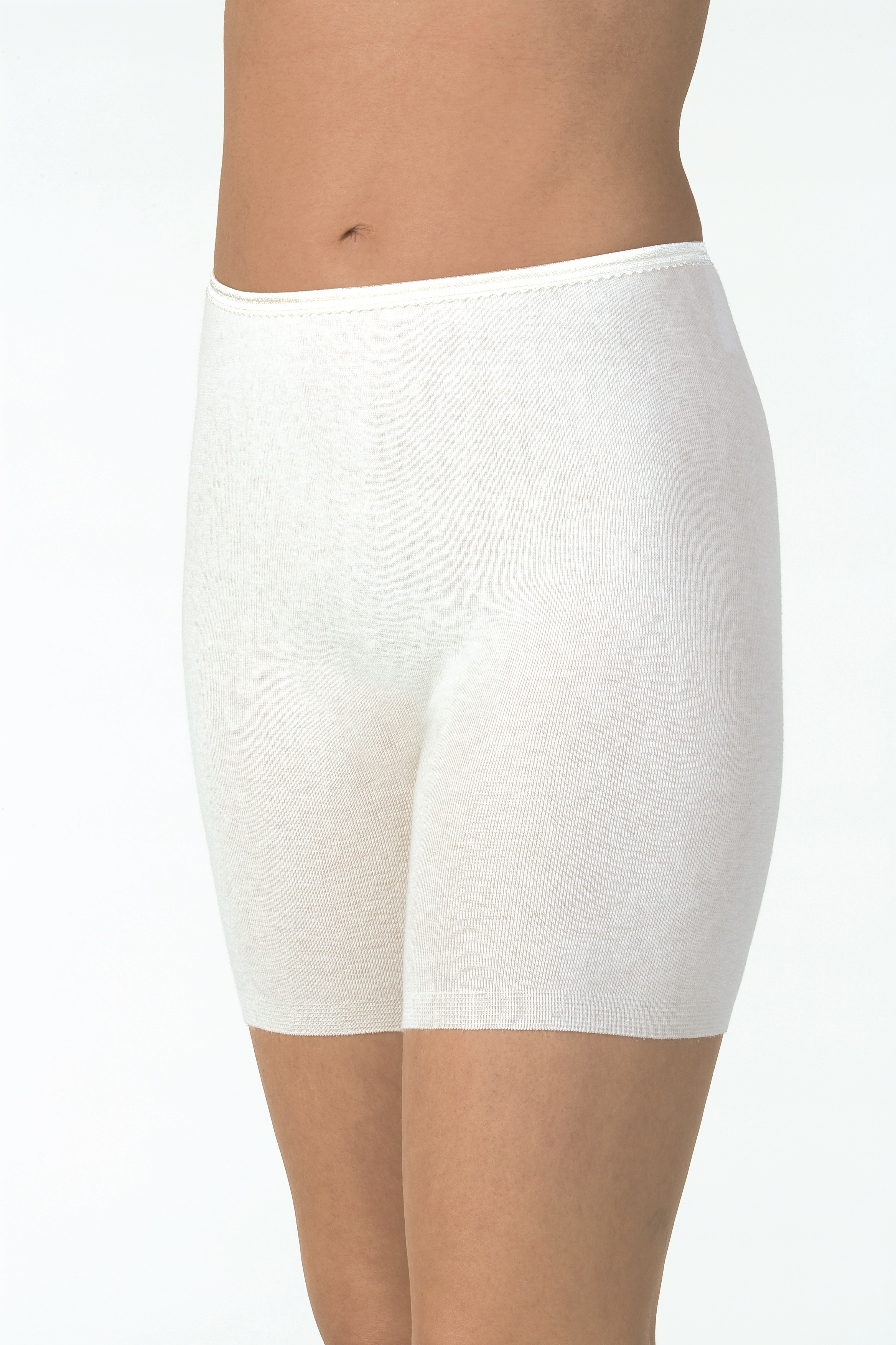 Medima Dameunderbuks Hvid M/Kort Ben